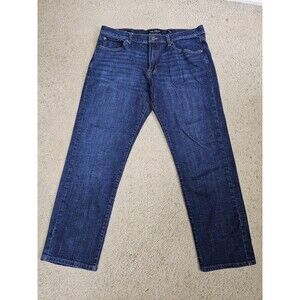 Lucky Brand 221 Original Straight Stretch Denim Blue Jeans Mens Size 36 x 30